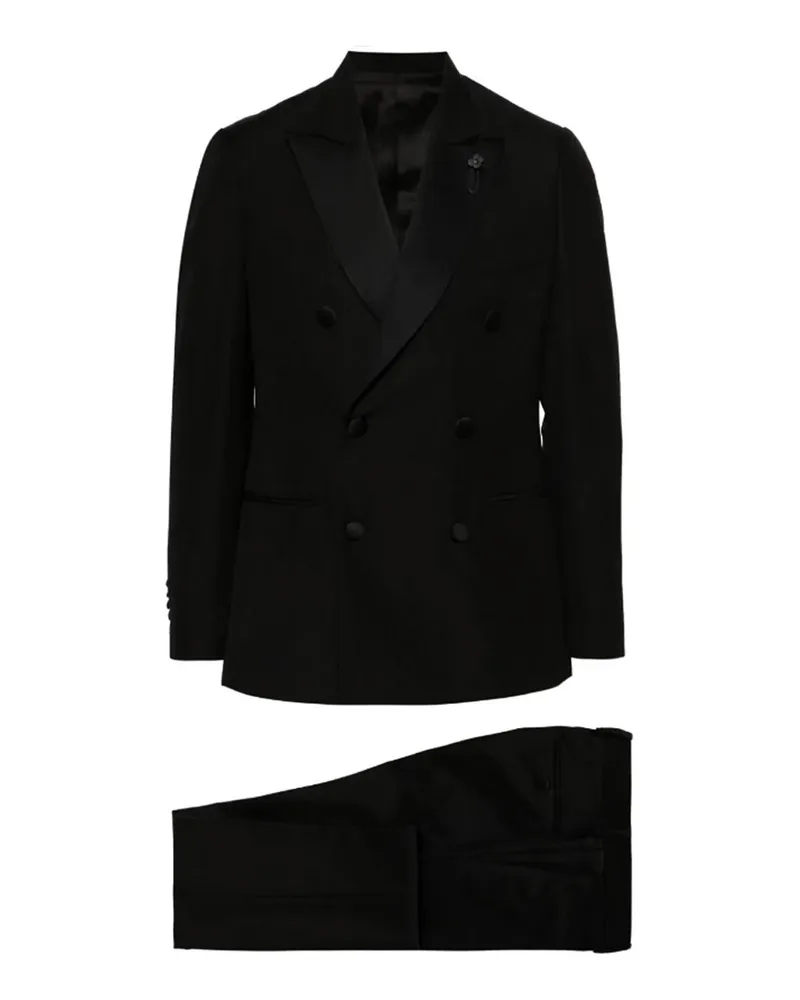 LARDINI Knielanges Kleid - Schwarz Schwarz