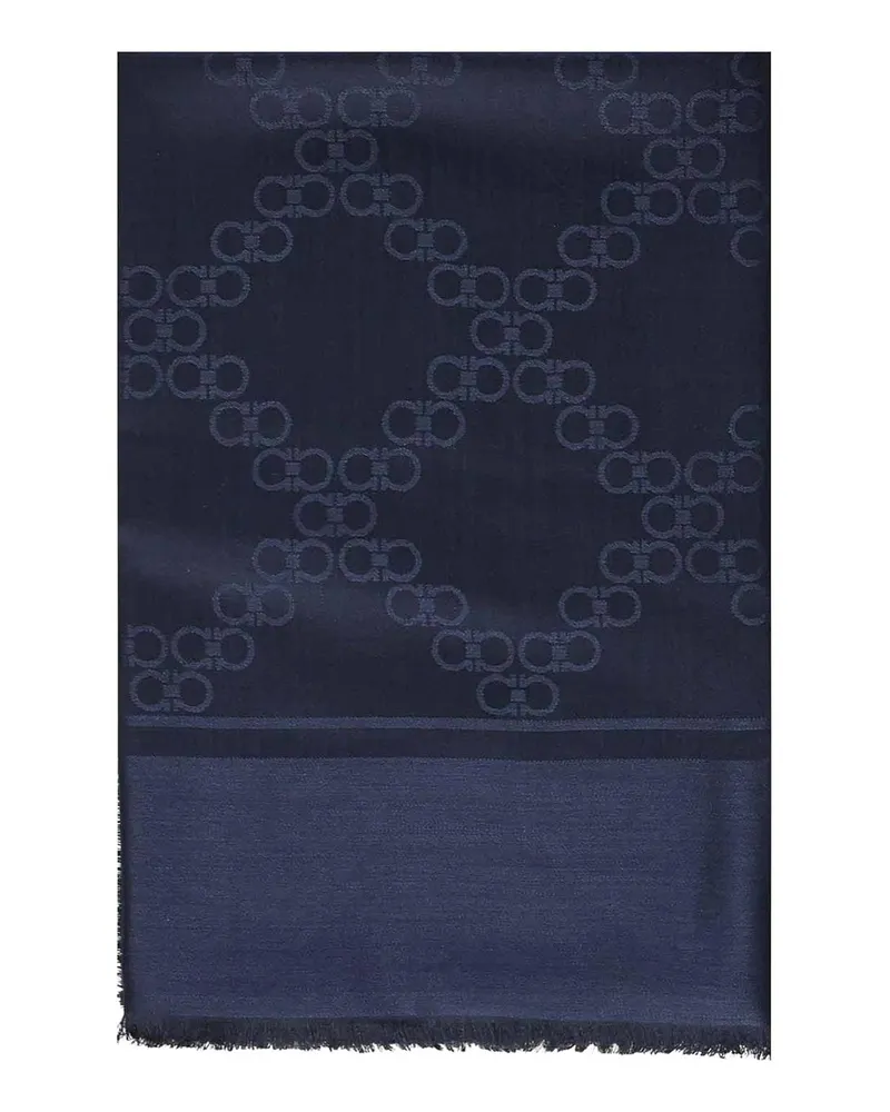 Ferragamo Schal - Dunkelblau Dunkelblau
