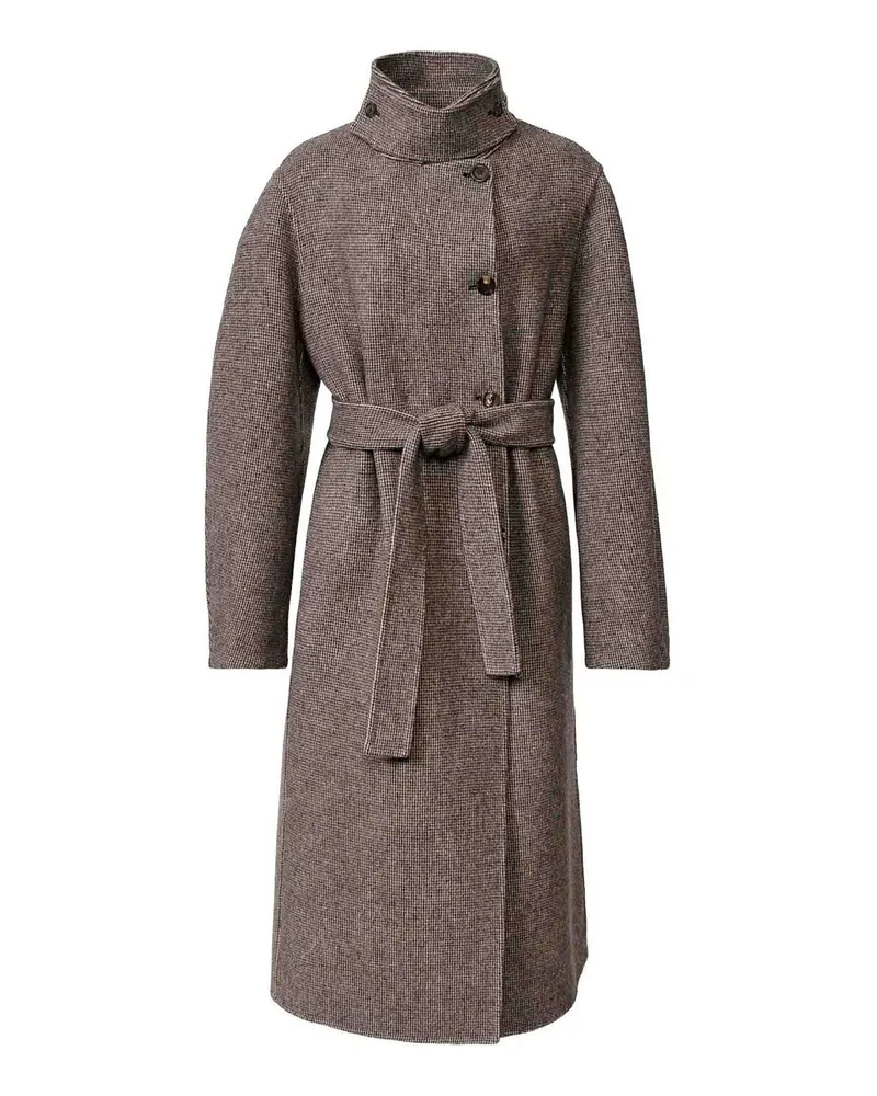 Fabiana Filippi Langer Mantel - Braun Braun