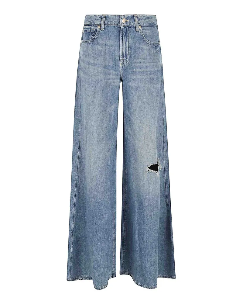 7 for all mankind Bootcut Jeans - Blau Blau