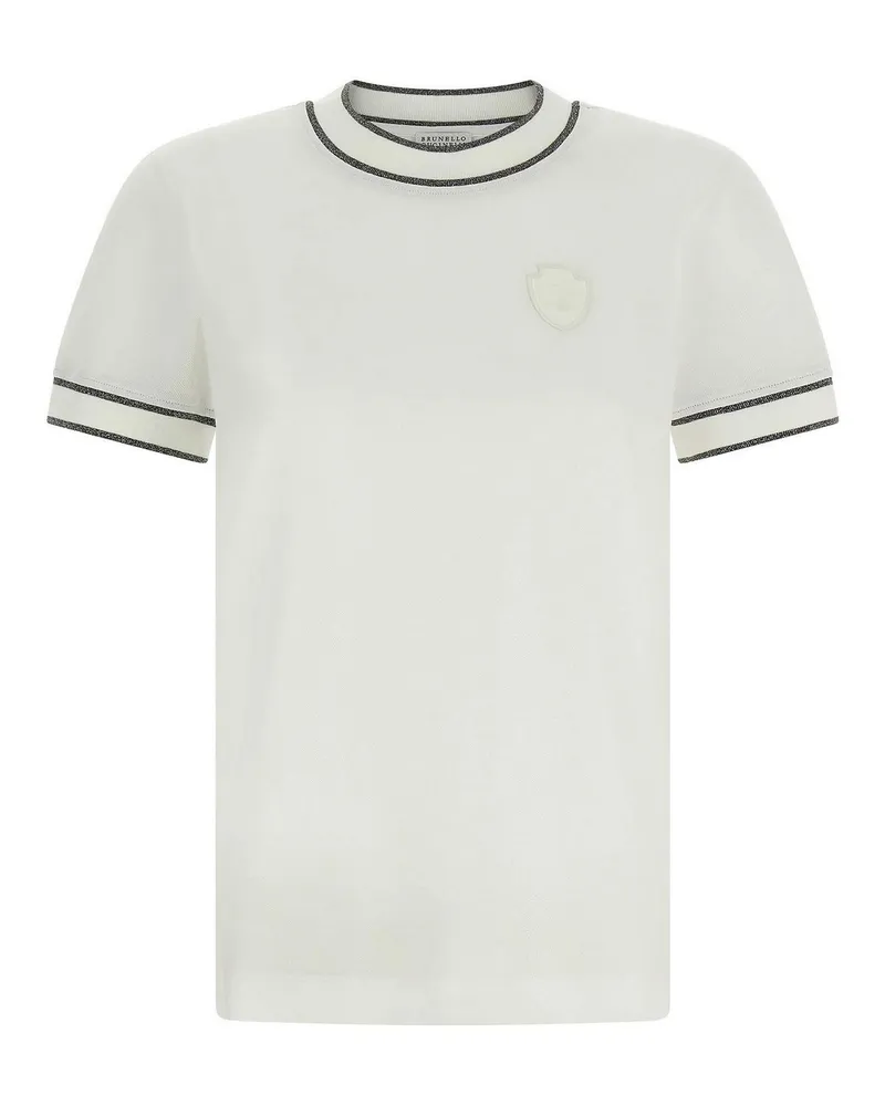 Brunello Cucinelli T-Shirt - Weiß Weiß