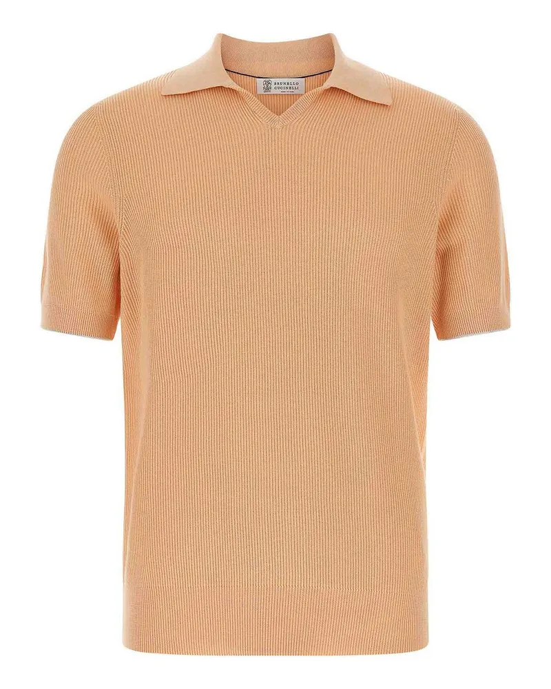 Brunello Cucinelli Poloshirt - Orange Orange