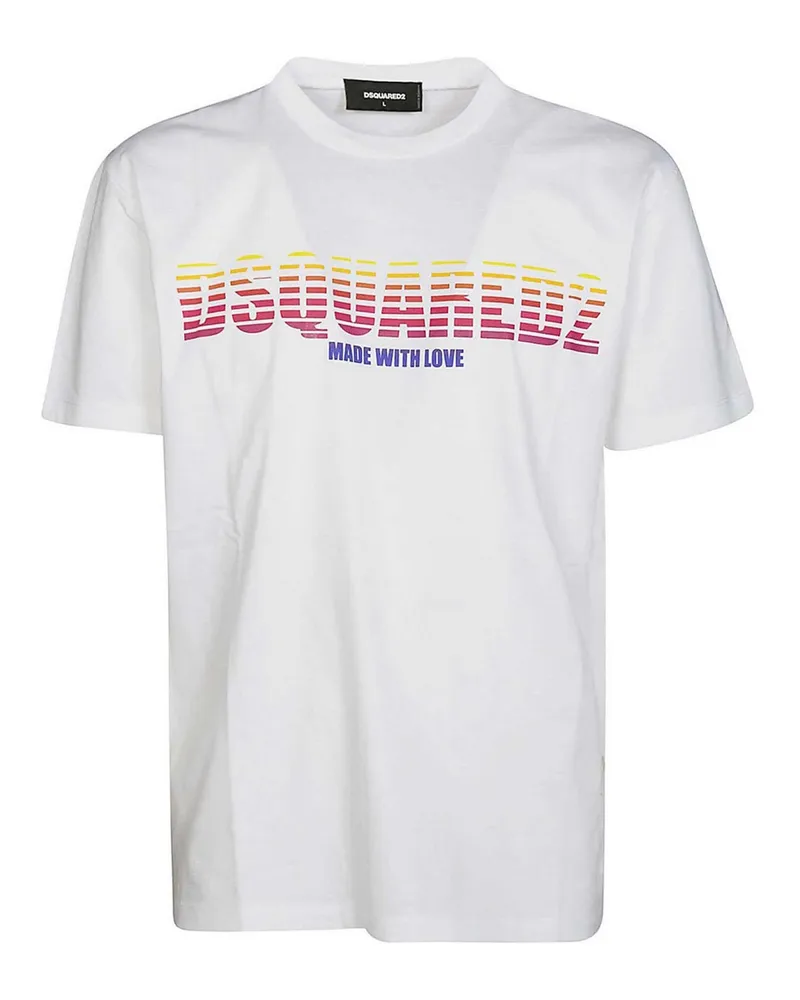 Dsquared2 Hemd - Weiß Weiß