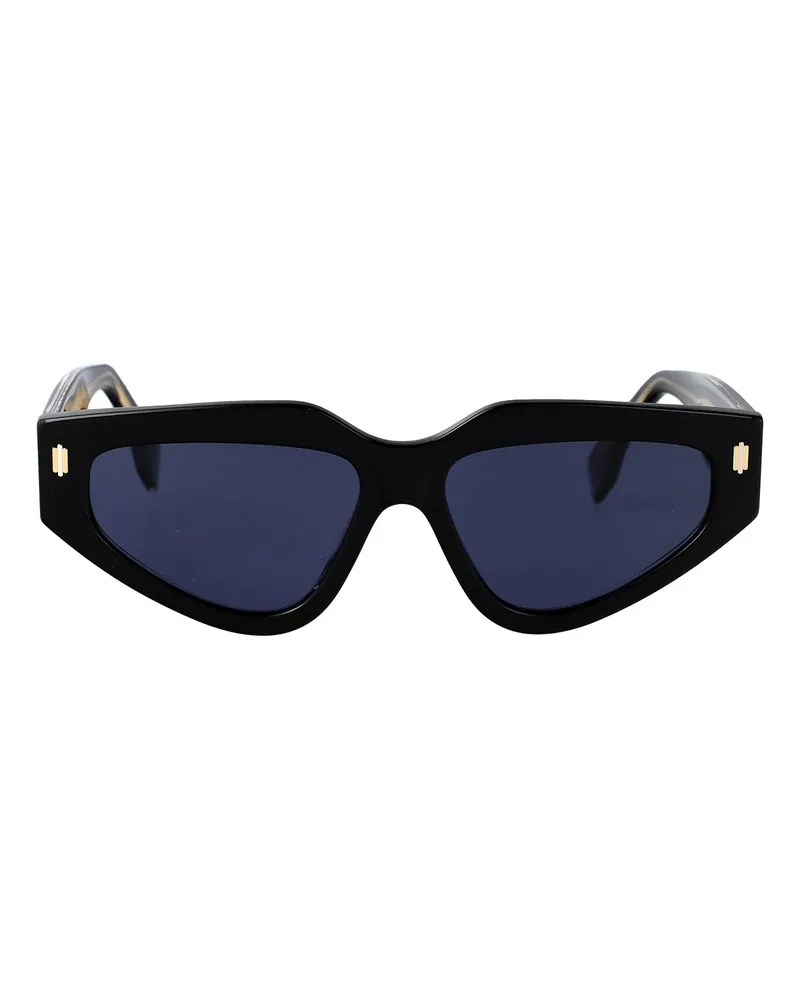 Fendi Sonnenbrille - Schwarz Schwarz
