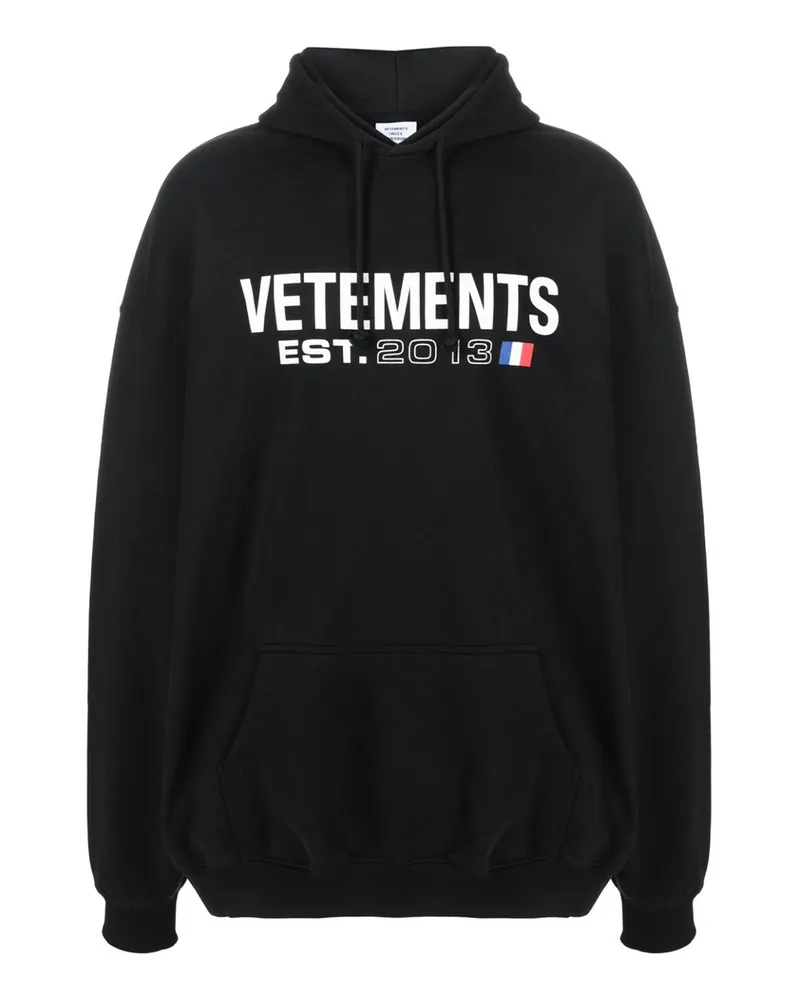 VETEMENTS Sweatshirt - Schwarz Schwarz