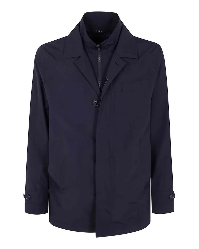 Fay Casualjacke - Blau Blau