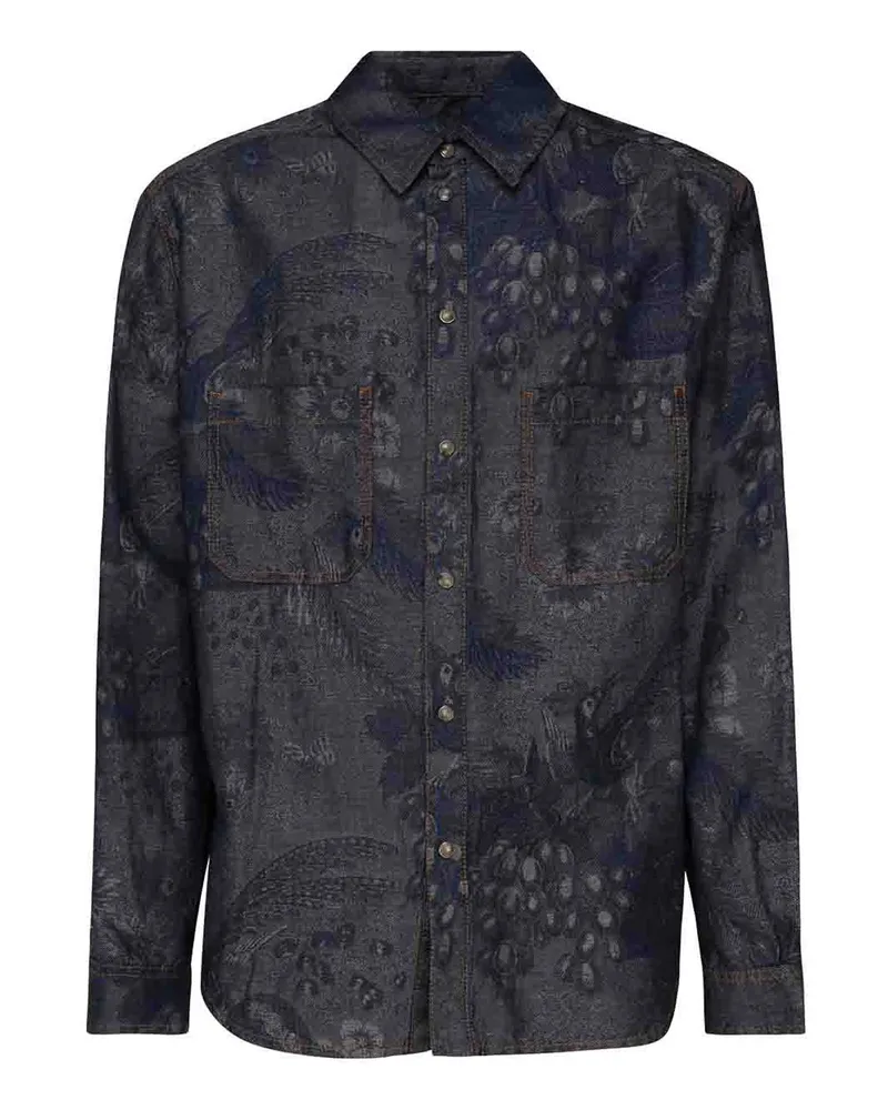 Etro Hemd - Blau Blau
