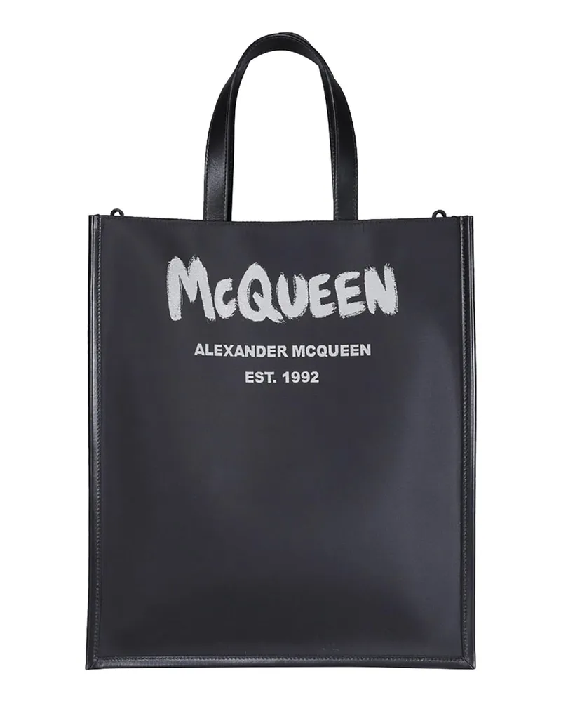 Alexander McQueen Umhängetasche - Schwarz Schwarz