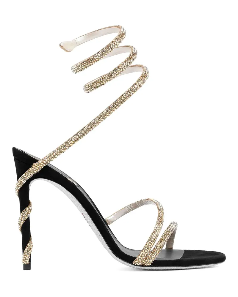 René Caovilla Sandalen - Schwarz Schwarz