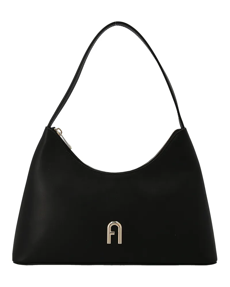 Furla Schultertasche - Schwarz Schwarz