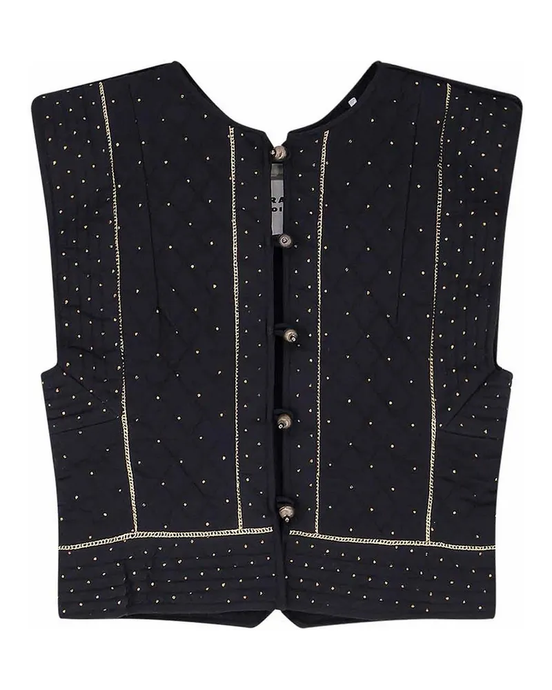 Étoile Isabel Marant Weste - Schwarz Schwarz