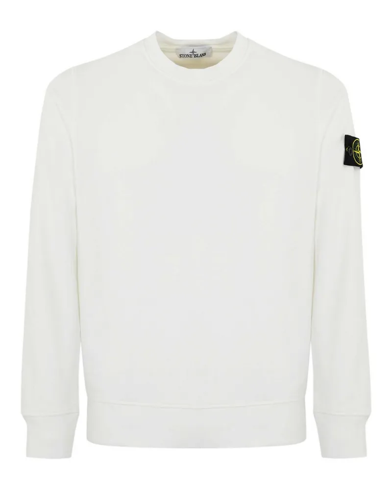 Stone Island Sweatshirt - Weiß Weiß