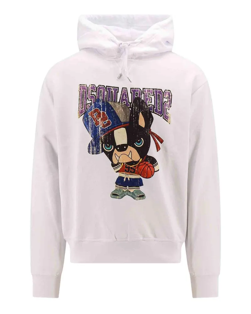 Dsquared2 Sweatshirt - Weiß Weiß