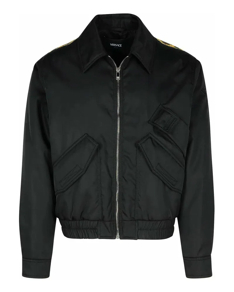 Versace Bomberjacke - Schwarz Schwarz