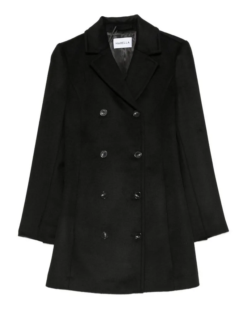 MARELLA Kurzer Mantel - Schwarz Schwarz