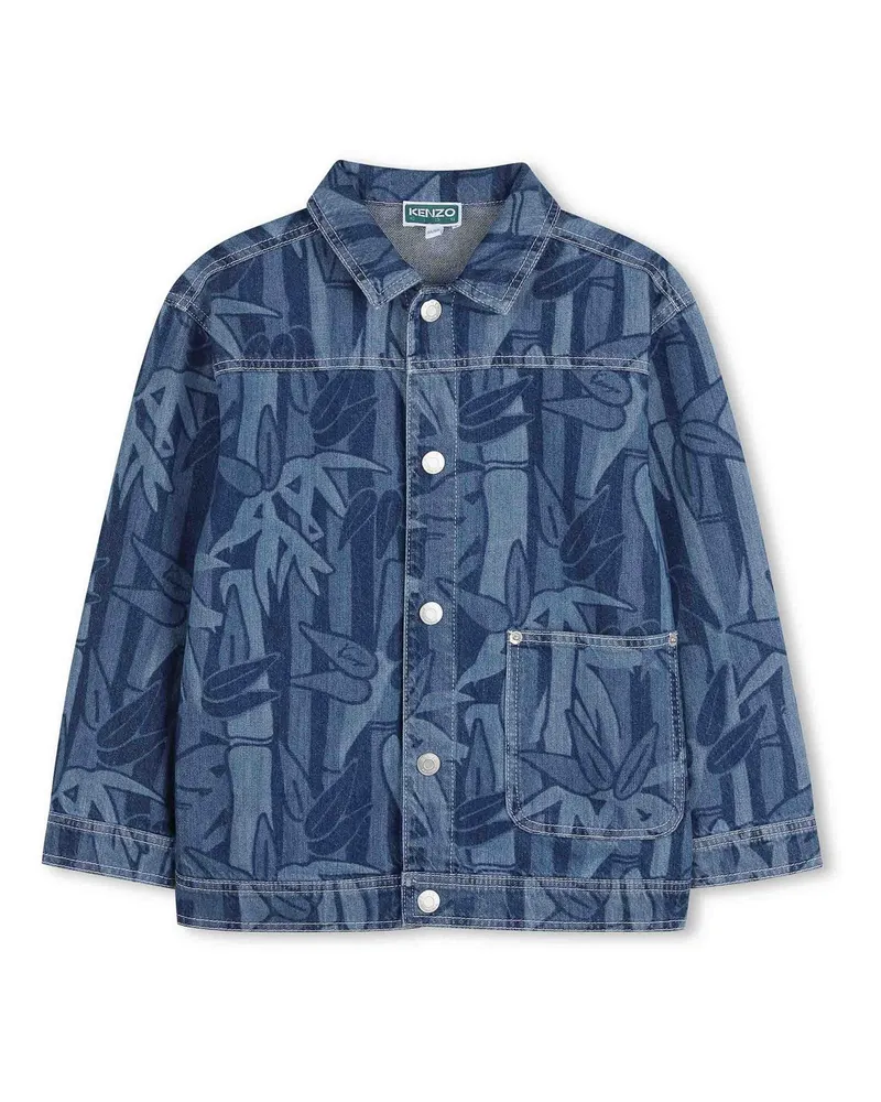 Kenzo Jeansjacke - Blau Blau