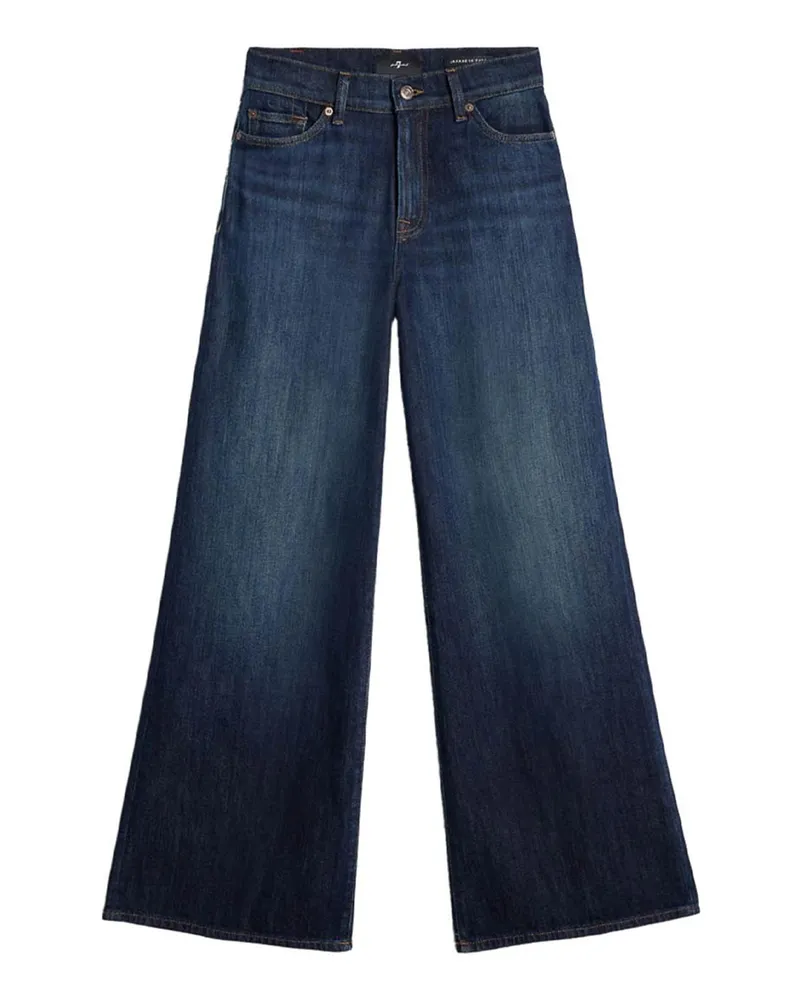 7 for all mankind Straight Leg Jeans - Blau Blau