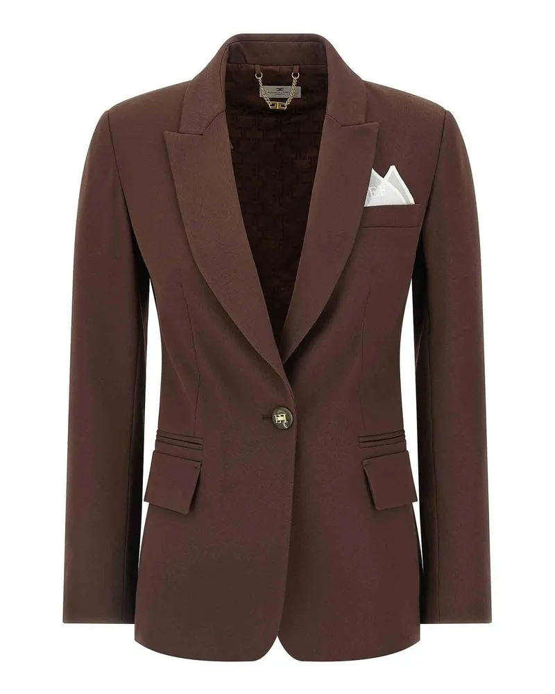 Elisabetta Franchi Blazer - Braun Braun