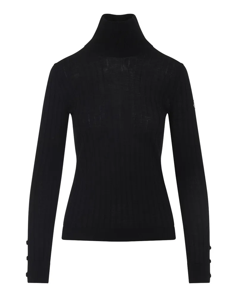 Moncler Rundhalspullover - Schwarz Schwarz