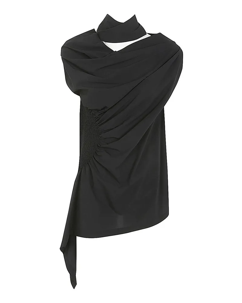 Issey Miyake Hemd - Schwarz Schwarz