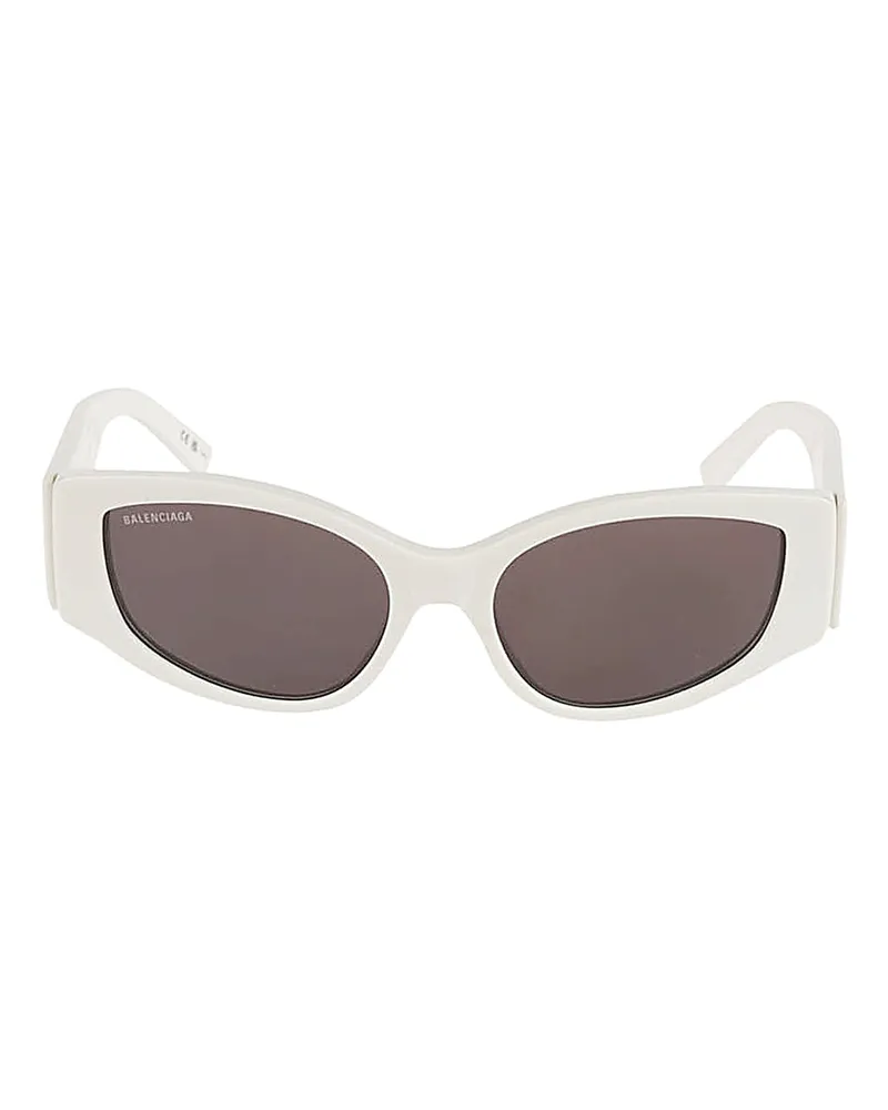 Balenciaga Sonnenbrille - Weiß Weiß