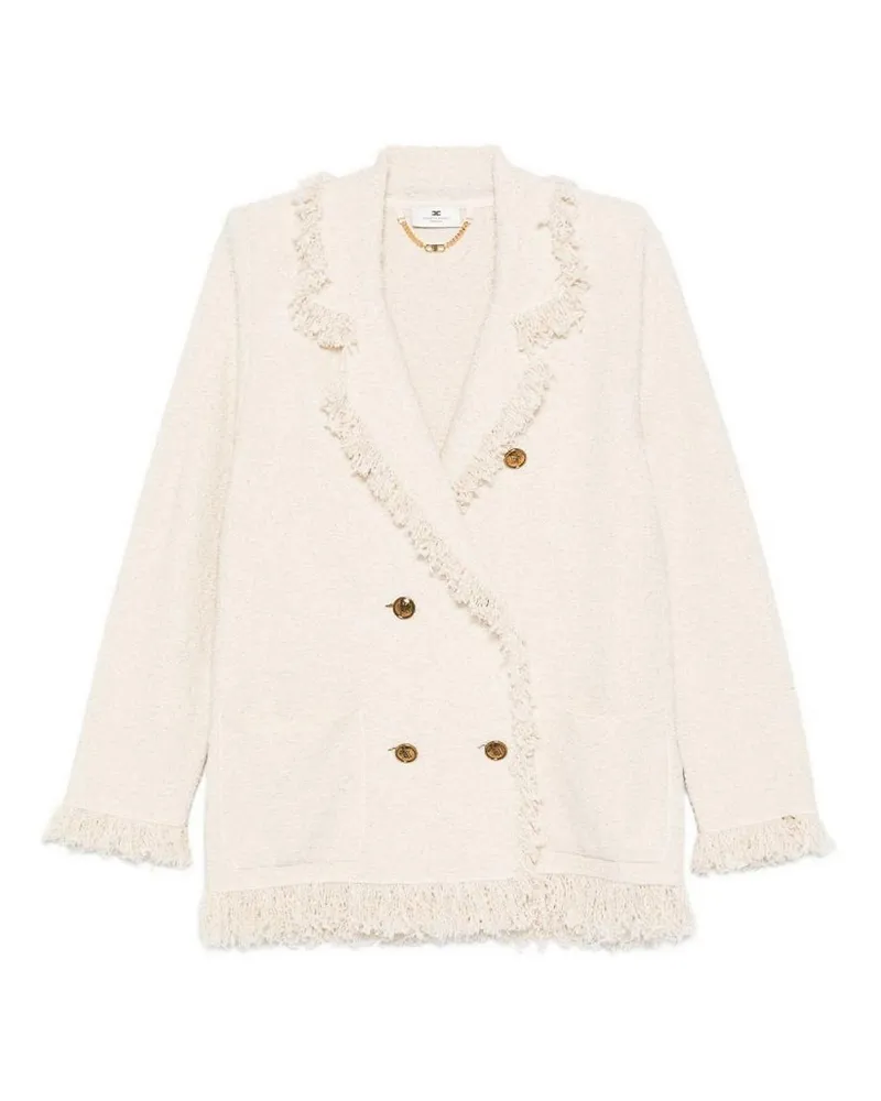 Elisabetta Franchi Blazer - Creme Creme