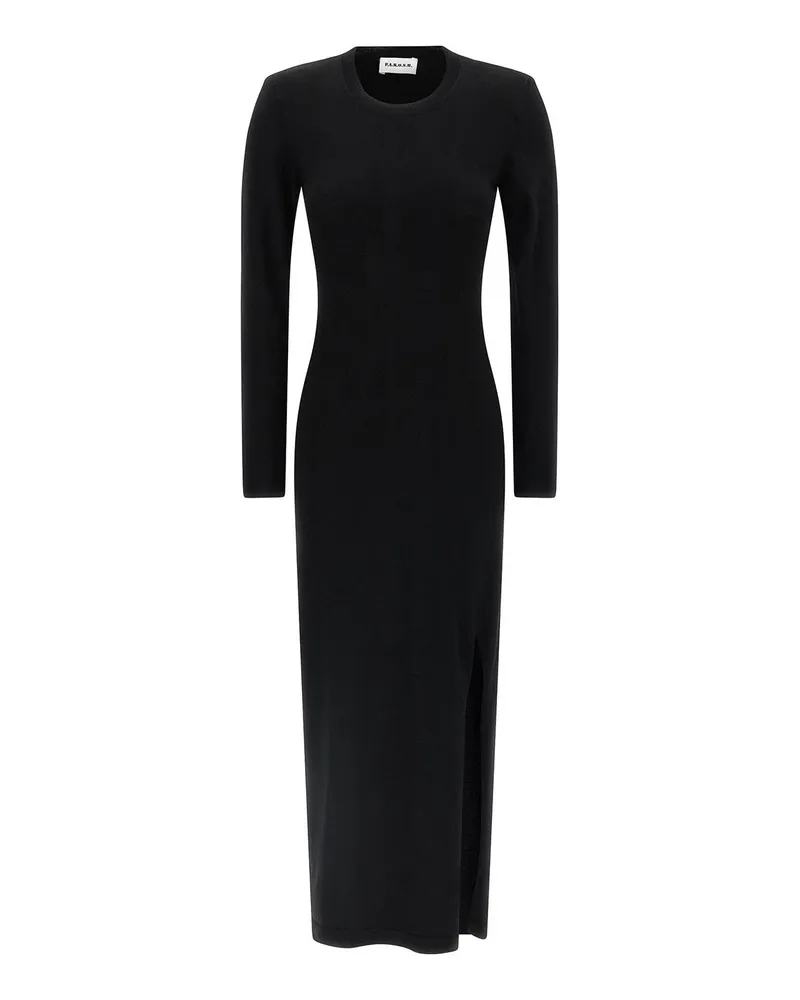 P.A.R.O.S.H. P. A.R. O.S. H. Knielanges Kleid - Schwarz Schwarz