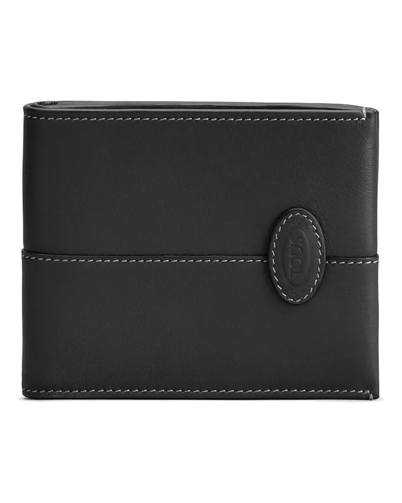 TOD'S Portemonnaie - Schwarz Schwarz