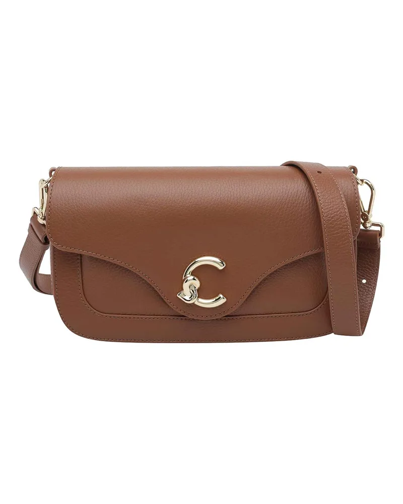 Coccinelle Schultertasche - Braun Braun