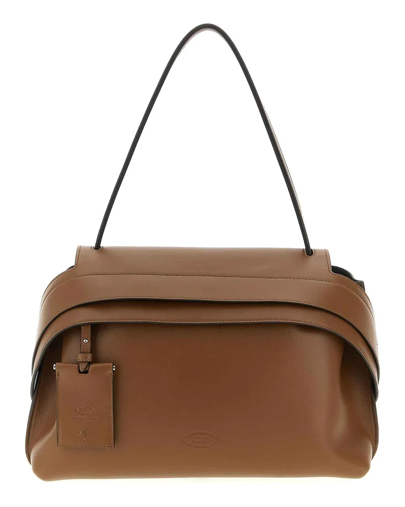 TOD'S Schultertasche - Braun Braun