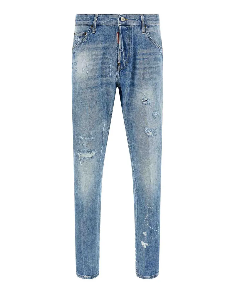 Dsquared2 Straight Leg Jeans - Blau Blau