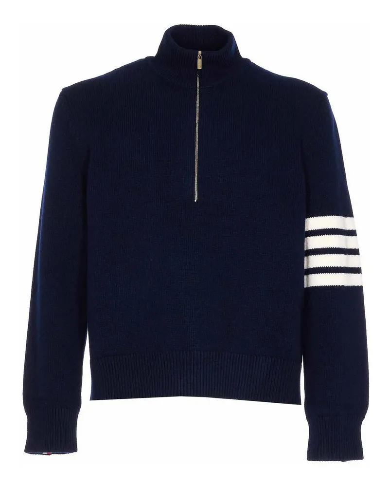 Thom Browne Cardigan - Blau Blau