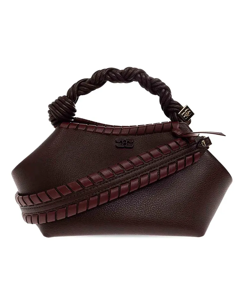 Ganni Schultertasche - Braun Braun