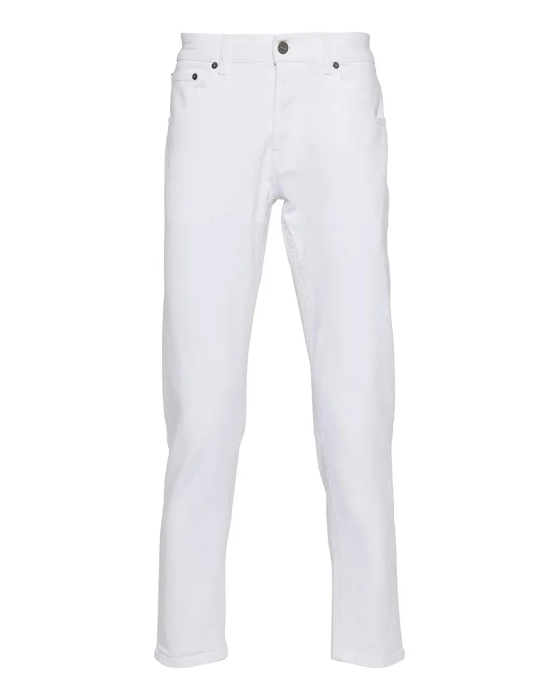 Dondup Straight Leg Jeans - Weiß Weiß