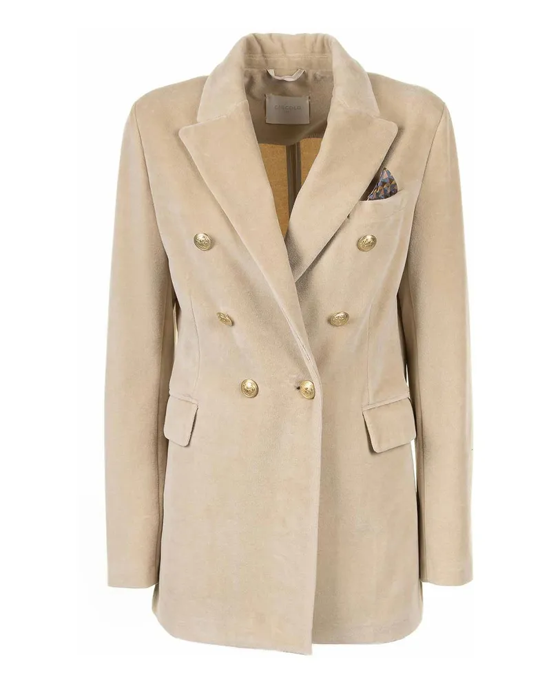 CIRCOLO 1901 Casualjacke - Beige Beige