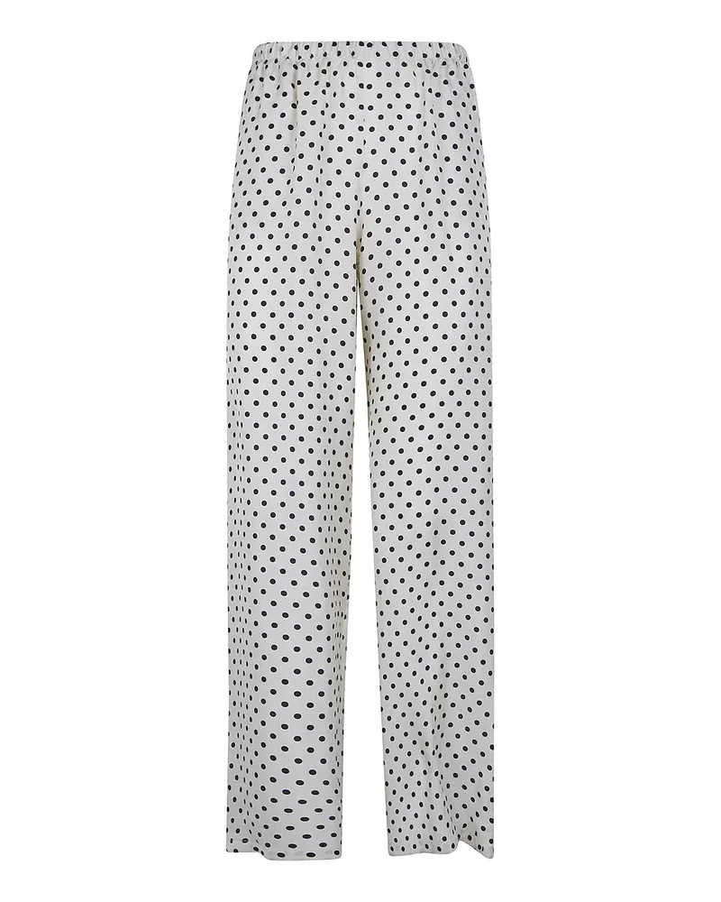 Laura Urbinati Casual Hose - Weiß Weiß