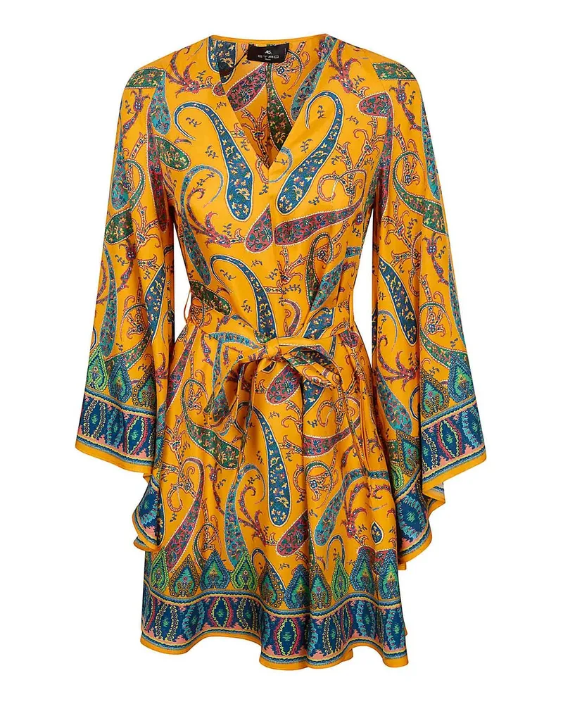 Etro Kurzes Kleid - Orange Orange