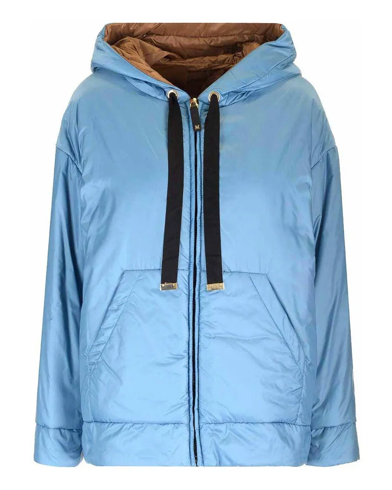 Max Mara Casualjacke - Hellblau Hellblau
