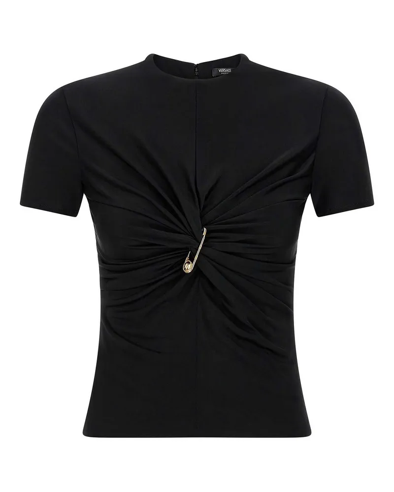 Versace Top - Schwarz Schwarz
