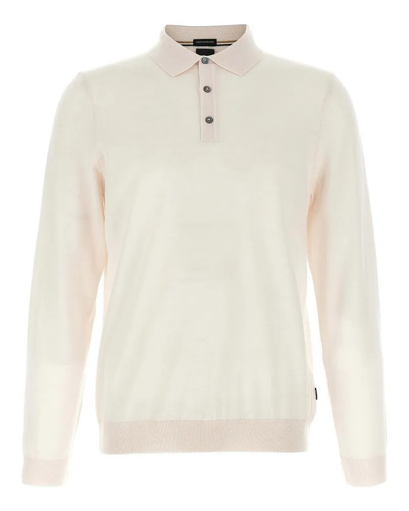 HUGO BOSS Poloshirt - Weiß Weiß