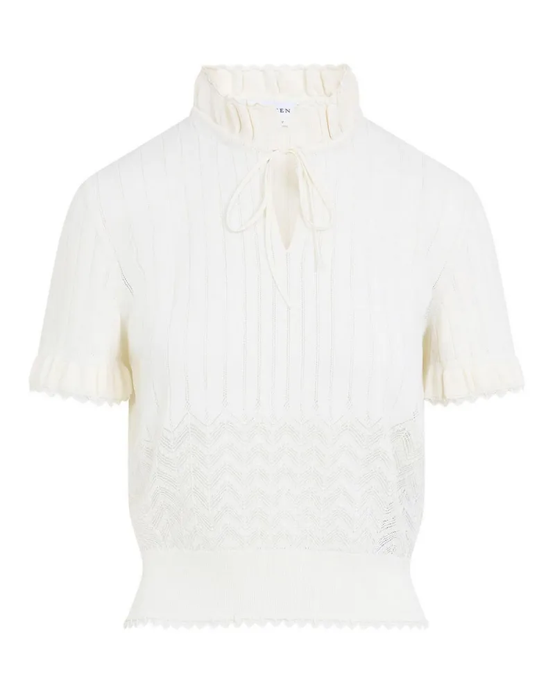 Alexander McQueen Top - Weiß Weiß