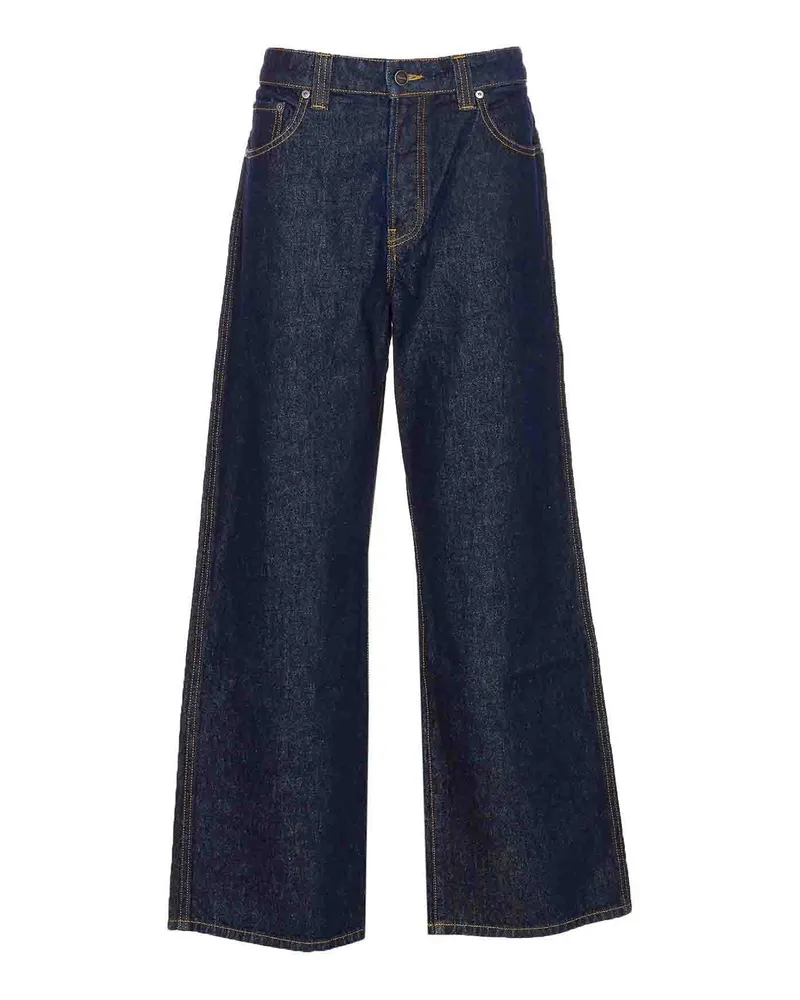 KHAITE Bootcut Jeans - Blau Blau