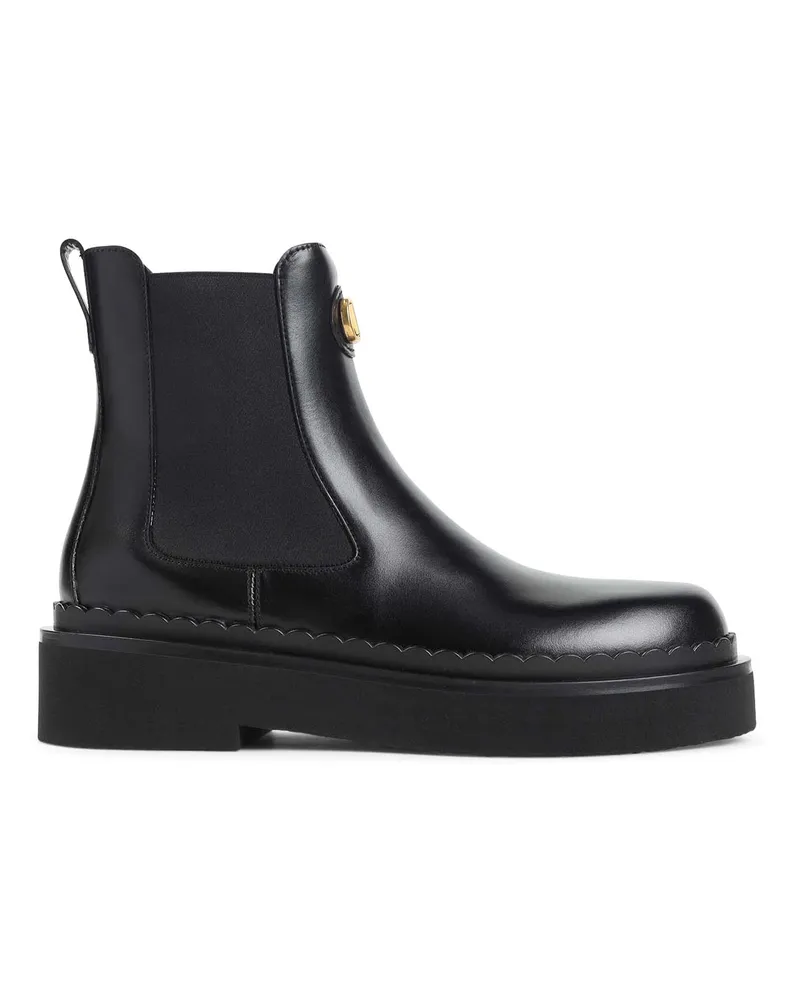 Valentino Garavani Stiefel - Schwarz Schwarz
