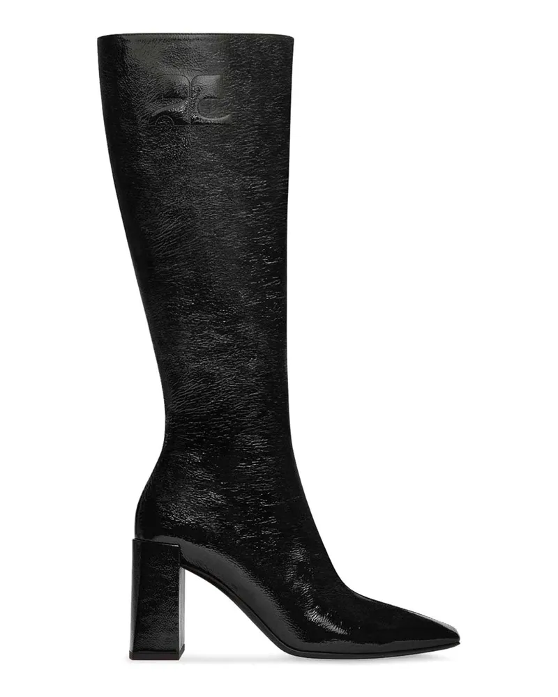 Courrèges Stiefel - Schwarz Schwarz