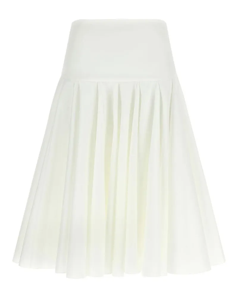 Jacquemus Schlagjeans - Weiß Weiß