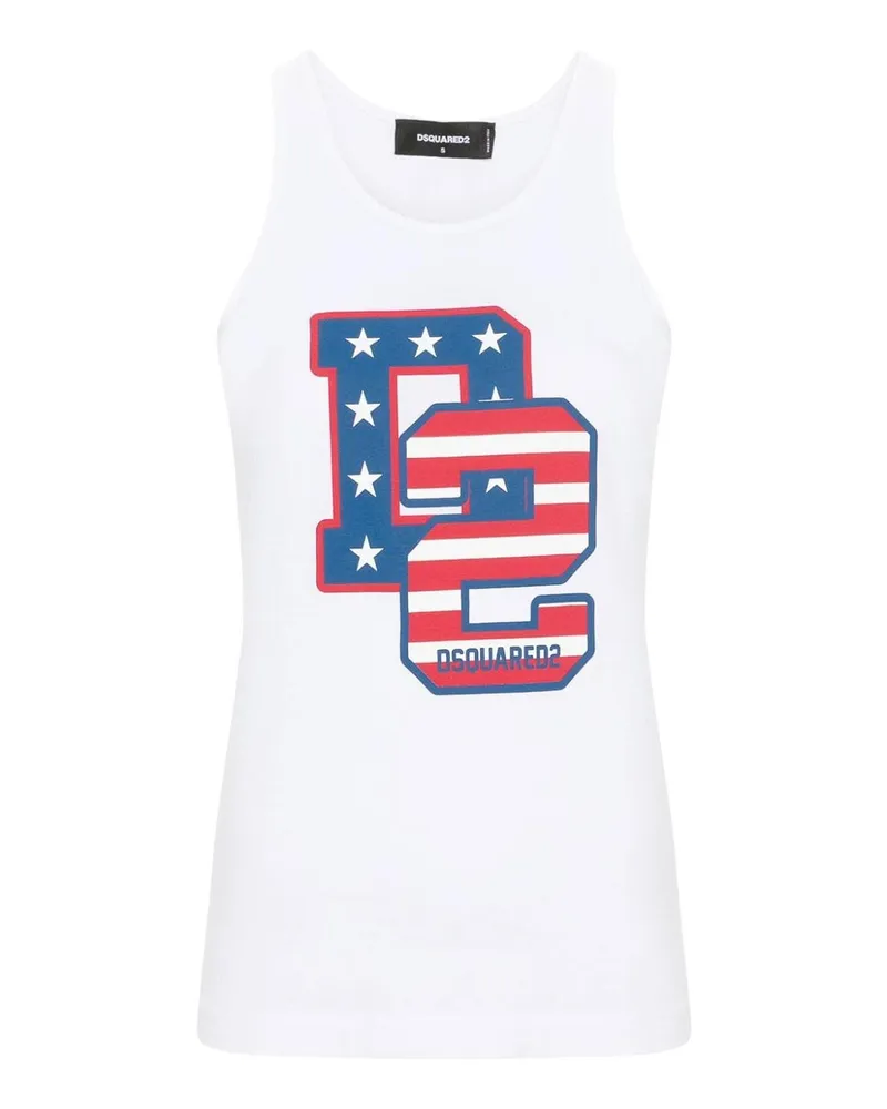 Dsquared2 Top - Weiß Weiß