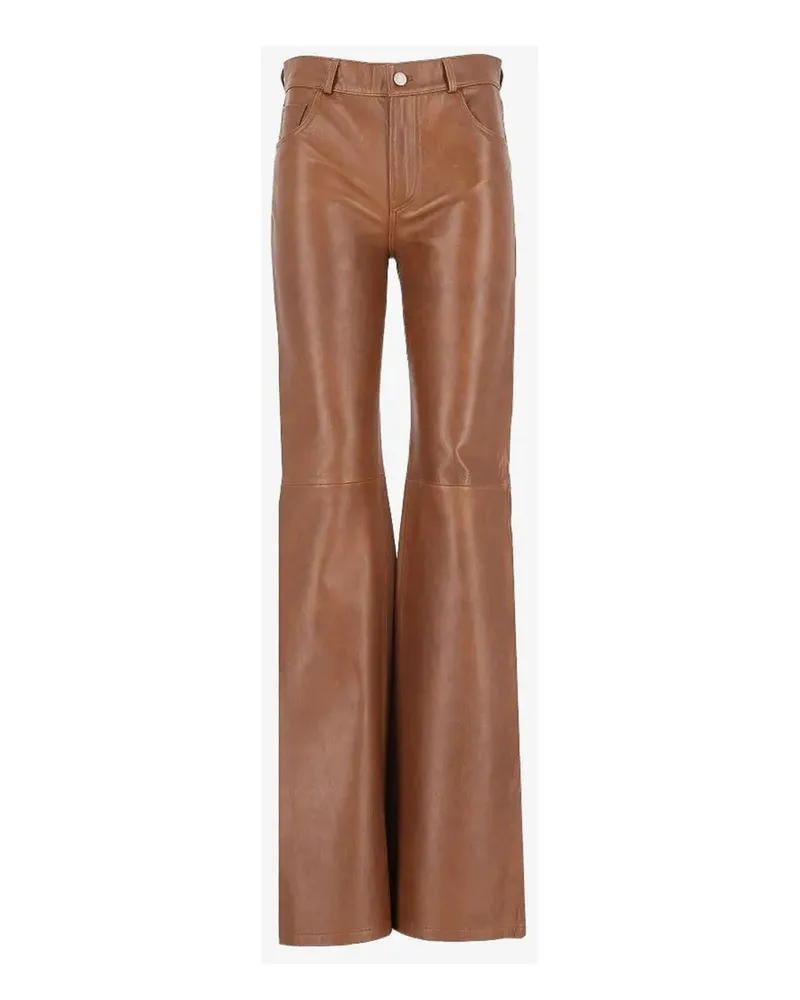 Haikure Lederhose - Braun Braun