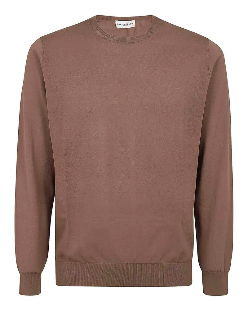 Ballantyne Rundhalspullover - Schwarz Schwarz