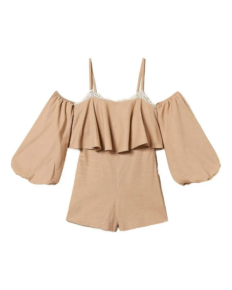 Twin-Set Jumpsuit - Beige Beige