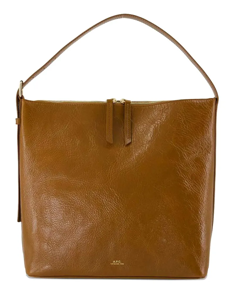 A.P.C. A. P.C. Schultertasche - Braun Braun